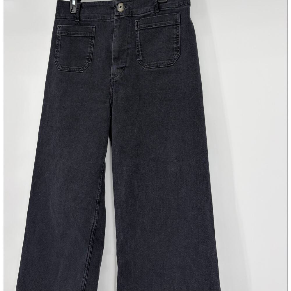Anthropologie Pilcro The Skipper Cropped High Rise Wide Leg Jeans - Picture 5 of 11